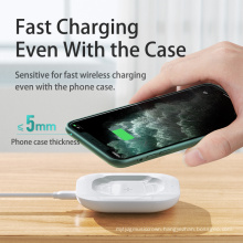 Remax Join Us RP-W20 Cheap wholesale Smart chip fast charge Small Fast Oem Phone Custom Chargers 10W Wireless Charger